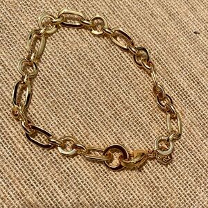 New Origami Owl Gold Dangle Bracelet, 7", Retired Collection